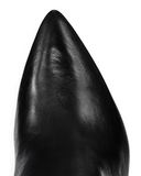 Kara Zini Handmade Pointed Toe Tall Leather Boots